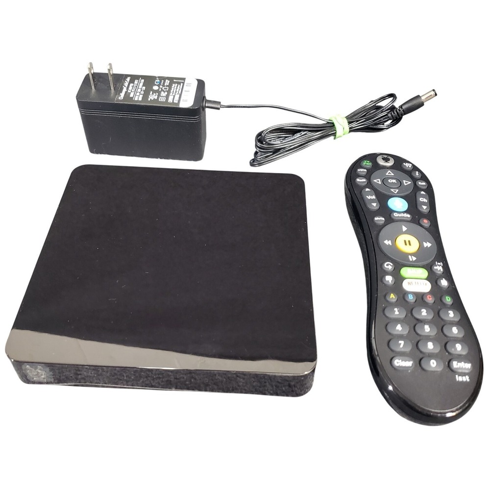 TiVo Mini VOX 4K UHD (TCDA95000) Lifetime Service Voice‎ Remote Black with Power